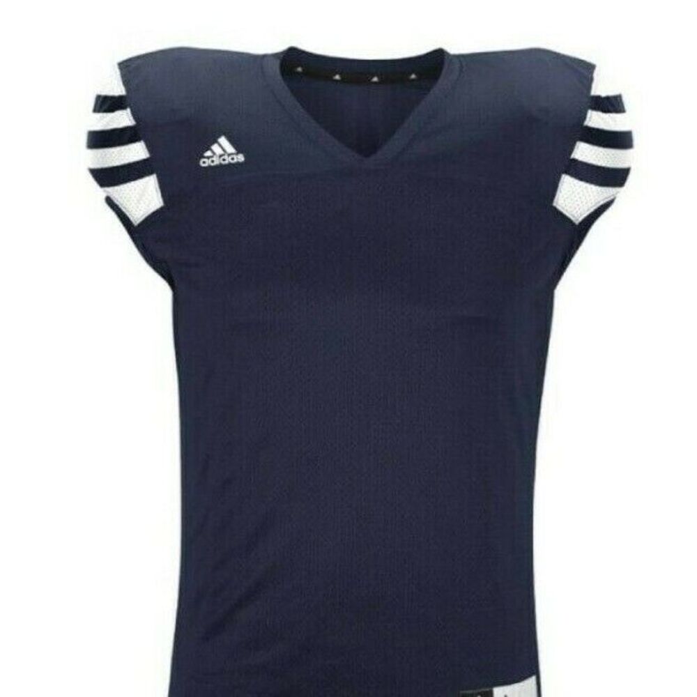 Adidas Men's Football Shirt Size S NWT Climalite Audible Jersey 7379A Navy